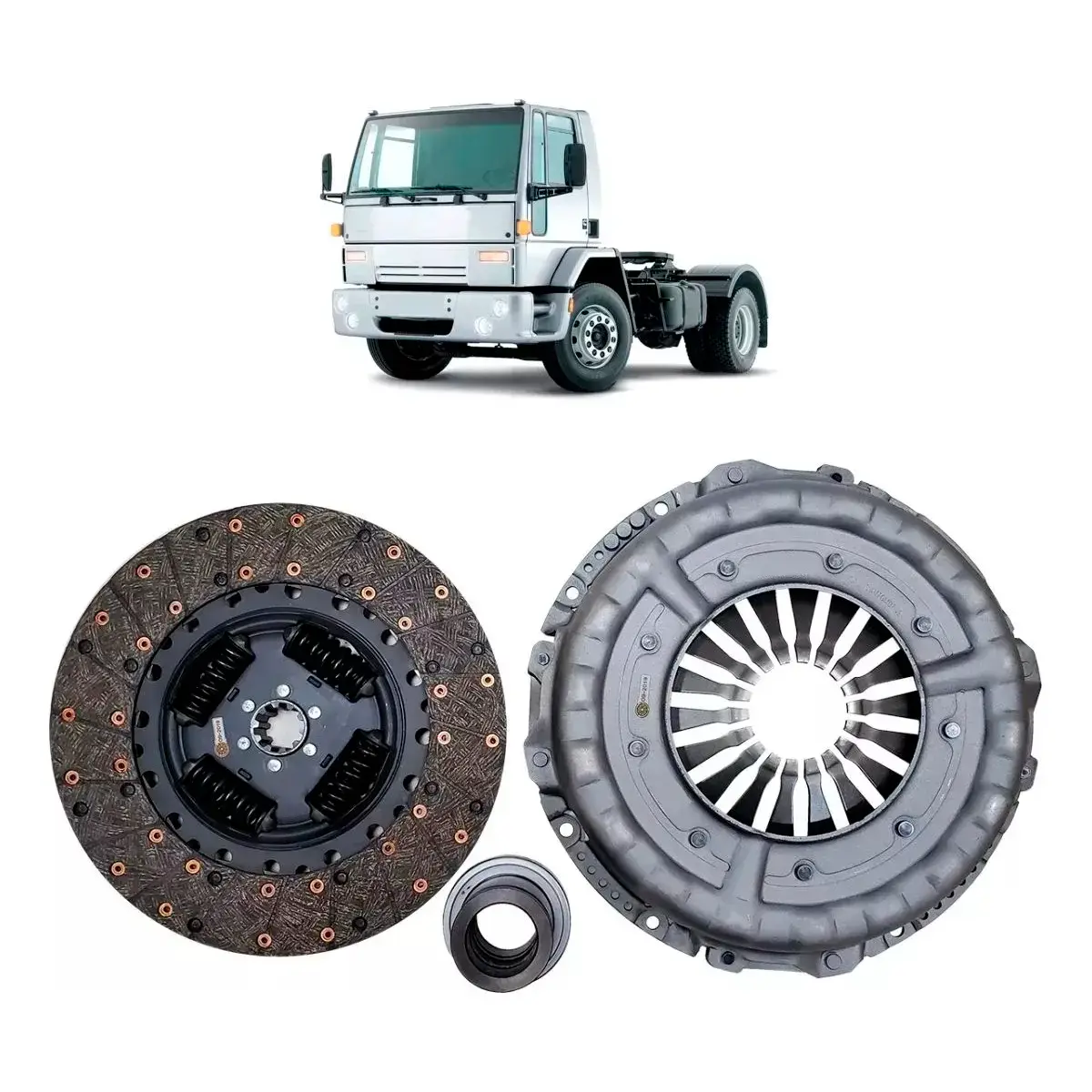 KIT EMBREAGEM 365MM DUPLA - 4C457502DA