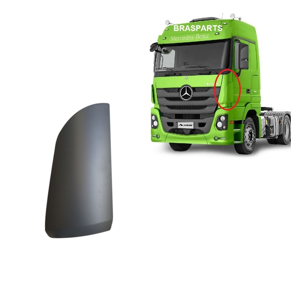 DEFLETOR EXT.MB ACTROS 2546/2646 LE INJETADO - 9438843222