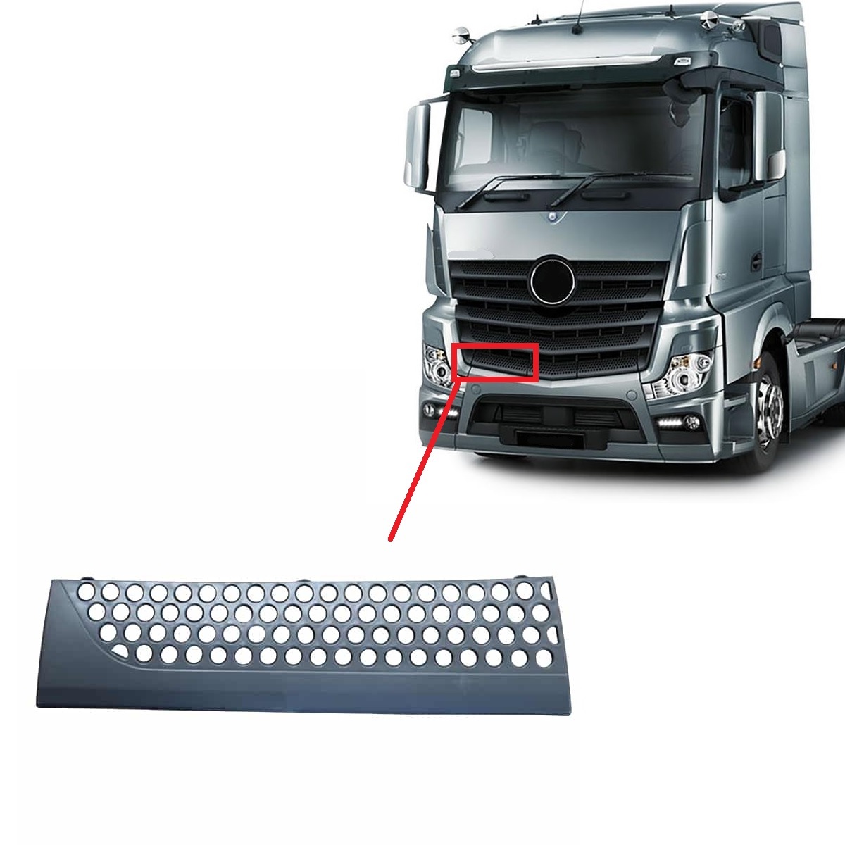 ACABAMENTO PARACHOQUE DIREITO - 9608852684