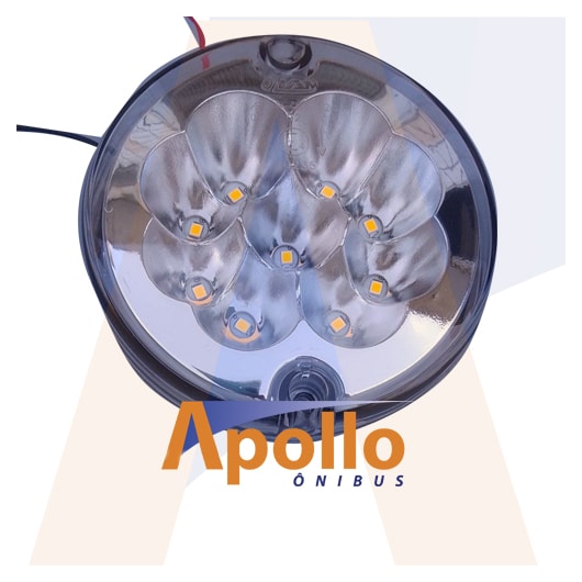 LANTERNA TRASEIRA CRISTAL LED 24V  95MM - 85258927