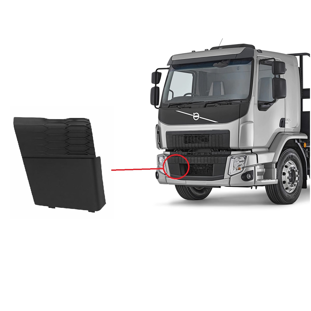 TAMPA DO PARACHOQUE LD - 84715950