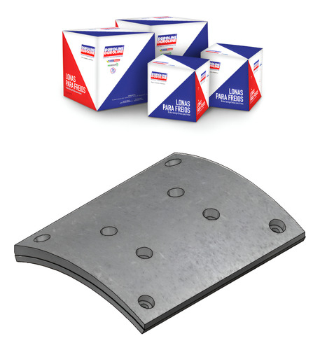 JOGO LONA FREIO 2X (DM588DNA38XX+KEVLAR) - DM588DNA38XXK