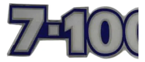 EMBL.COLANTE FRONTAL 7100 SERIE AZUL - 2RD853751C