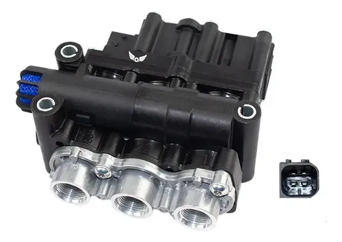 VALVULA SUSPENSAO ECAS 24V PLUG QUADRADO 3 SAIDAS - 0013271425