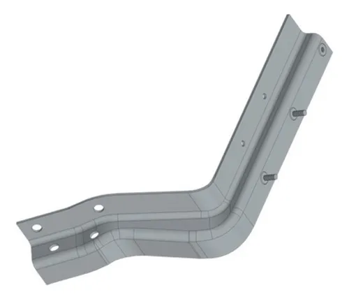 SUPORTE SUPERIOR TRASEIRO PARALAMA DIANTEIRO LD - 2C4516K039BA