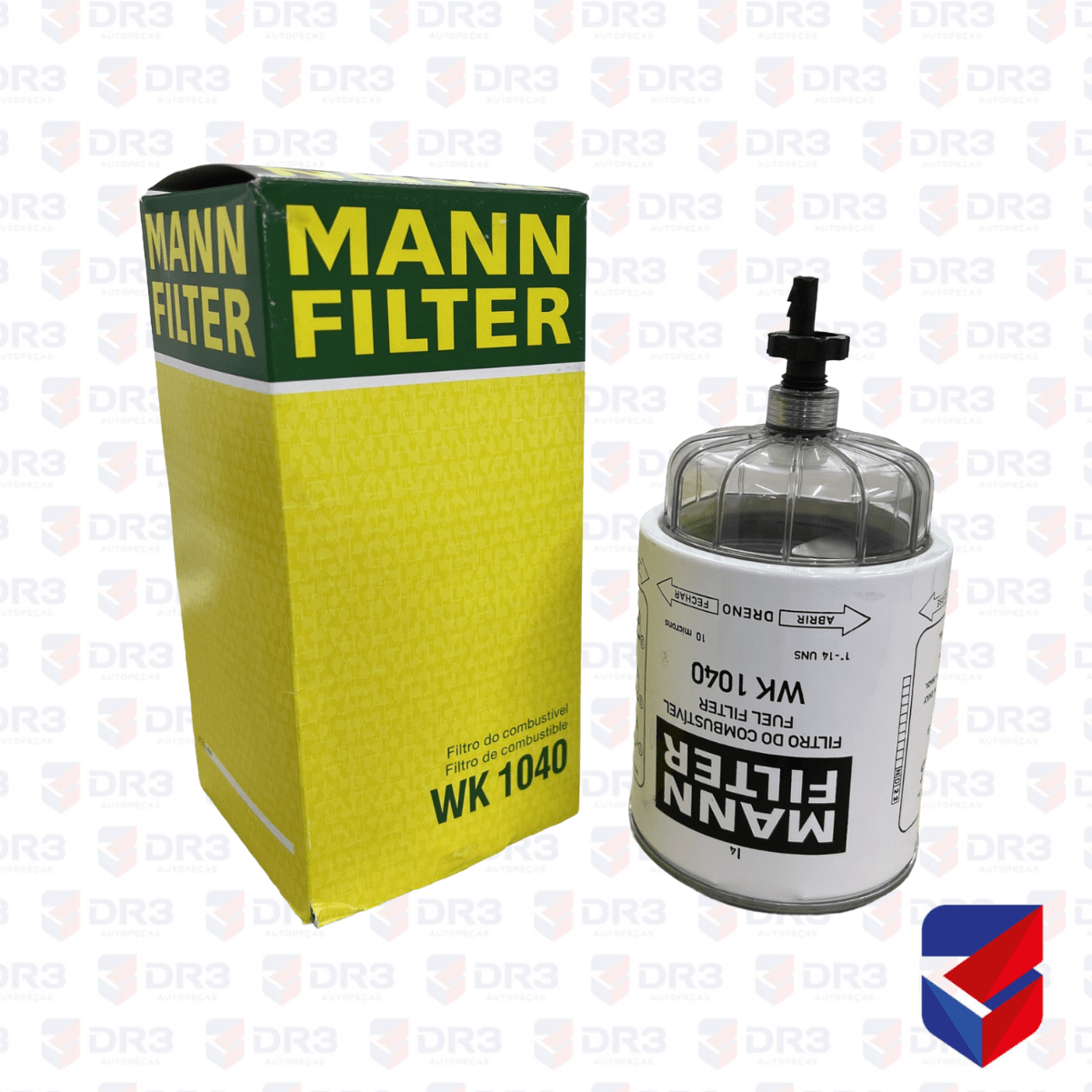 FILTRO COMBUSTIVEL SEPARADOR S/COPO - BF8X9155AA