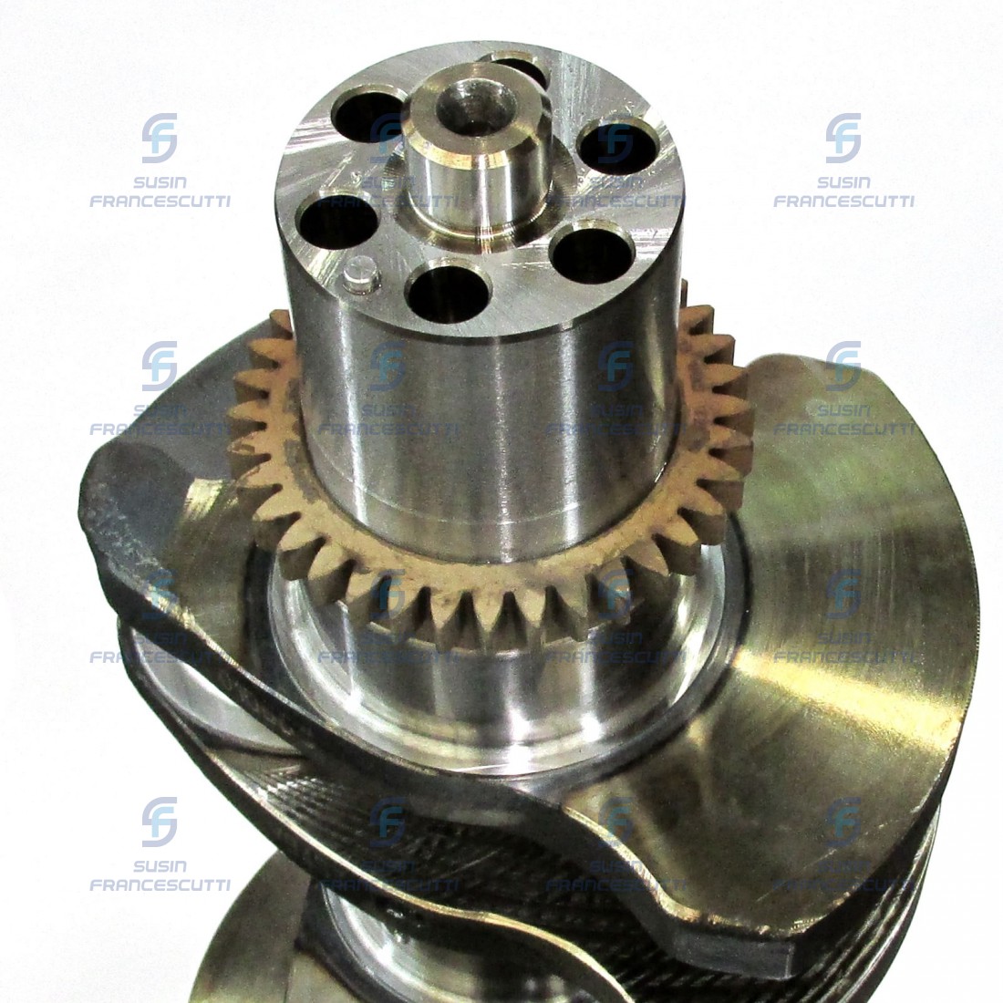 VIRABREQUIM MOTOR CUMMINS ISB 5.9 6 CILINDROS COM TOMADA FORCA TRASEIRA - 5258270