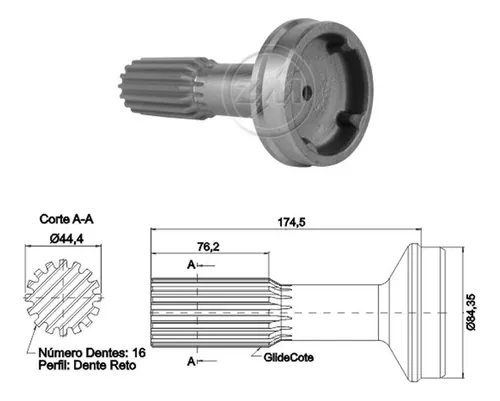 PONTEIRA DESLIZANTE - 440761