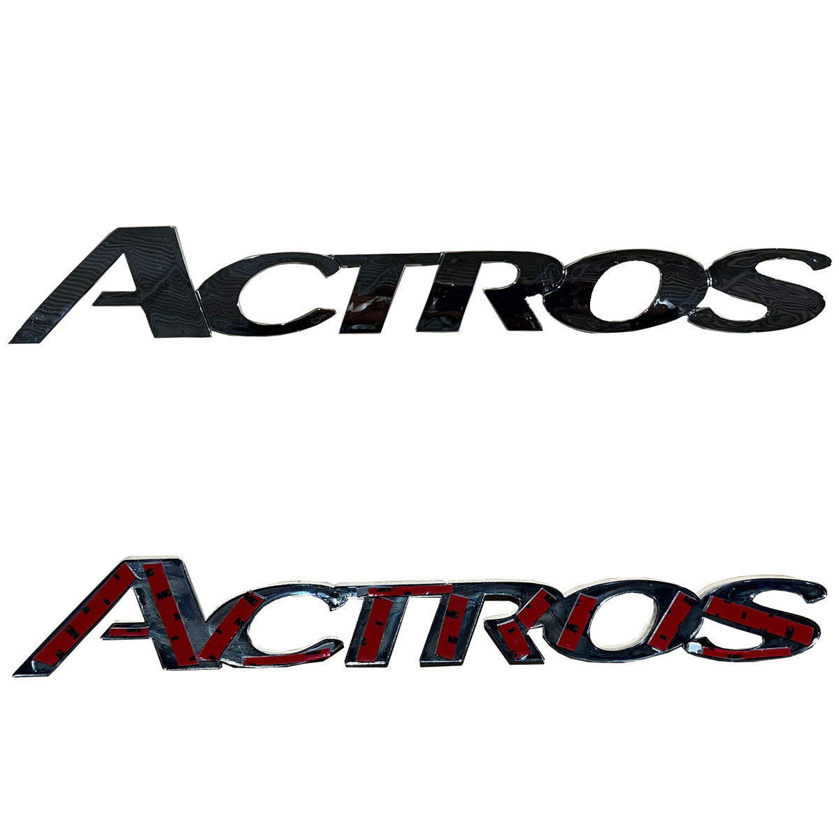 LETREIRO ACTROS MERCEDES CROMADO - 9438171820