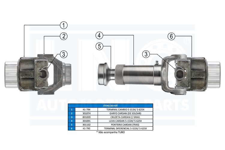 CARDAN-KIT - 2H0521101C