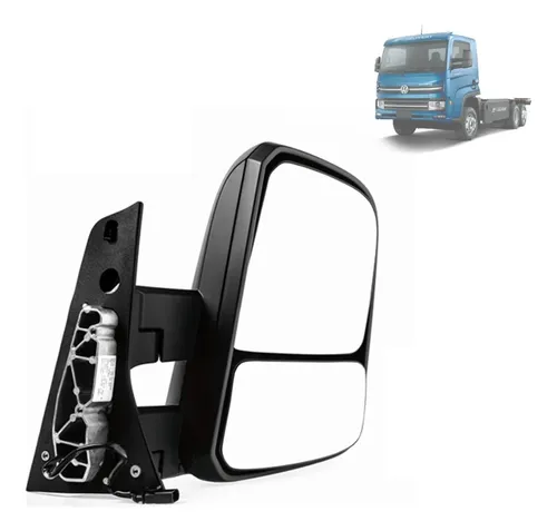 ESPELHO RETROVISOR BRACO CURTO ELETRICO BI-PARTIDO L/D - 23B857502A9B9
