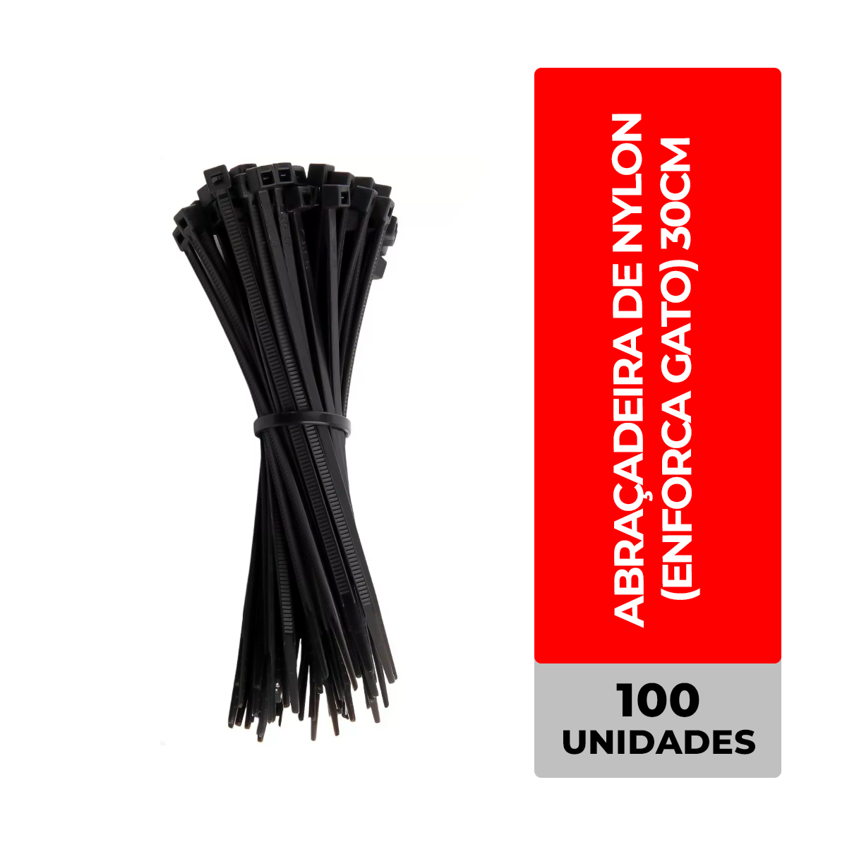 ABRACADEIRA NYLON 30CM ( ENFORCA GATO ) - NY45300-48