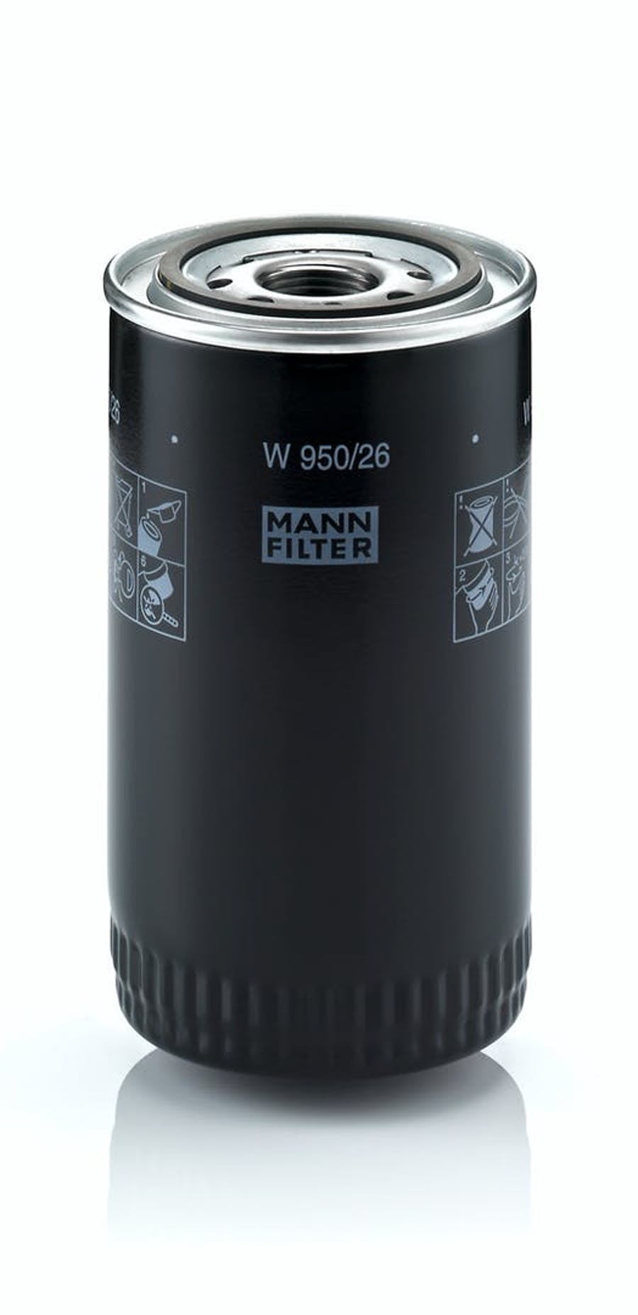 FILTRO LUBRIFICANTE OLEO MOTOR - W950/26