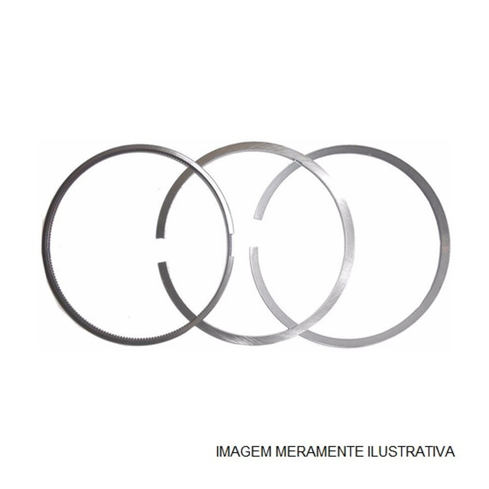 JOGO ANEIS DO PISTAO MOTOR MWM X10 4 E 6 CILINDROS - 961050190057