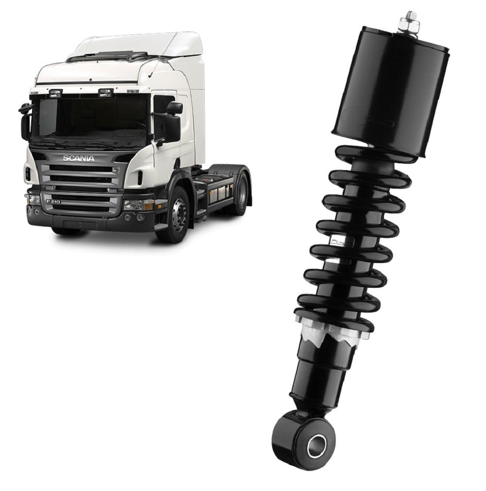 AMORTECEDOR TRASEIRO CABINE S/ MOLA - 1761373