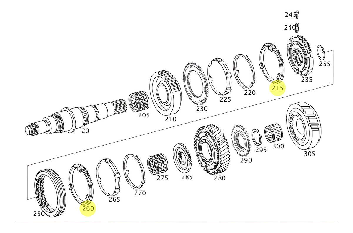 CONE SINCRONIZADOR INTERMEDIARIO 1A 2A DIAM. 148MM (G60/85) - MIC2288