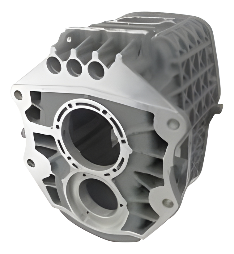 CARCACA DIANTEIRA ZF 6S1010B  **ALUMINIO** - 2W0301105