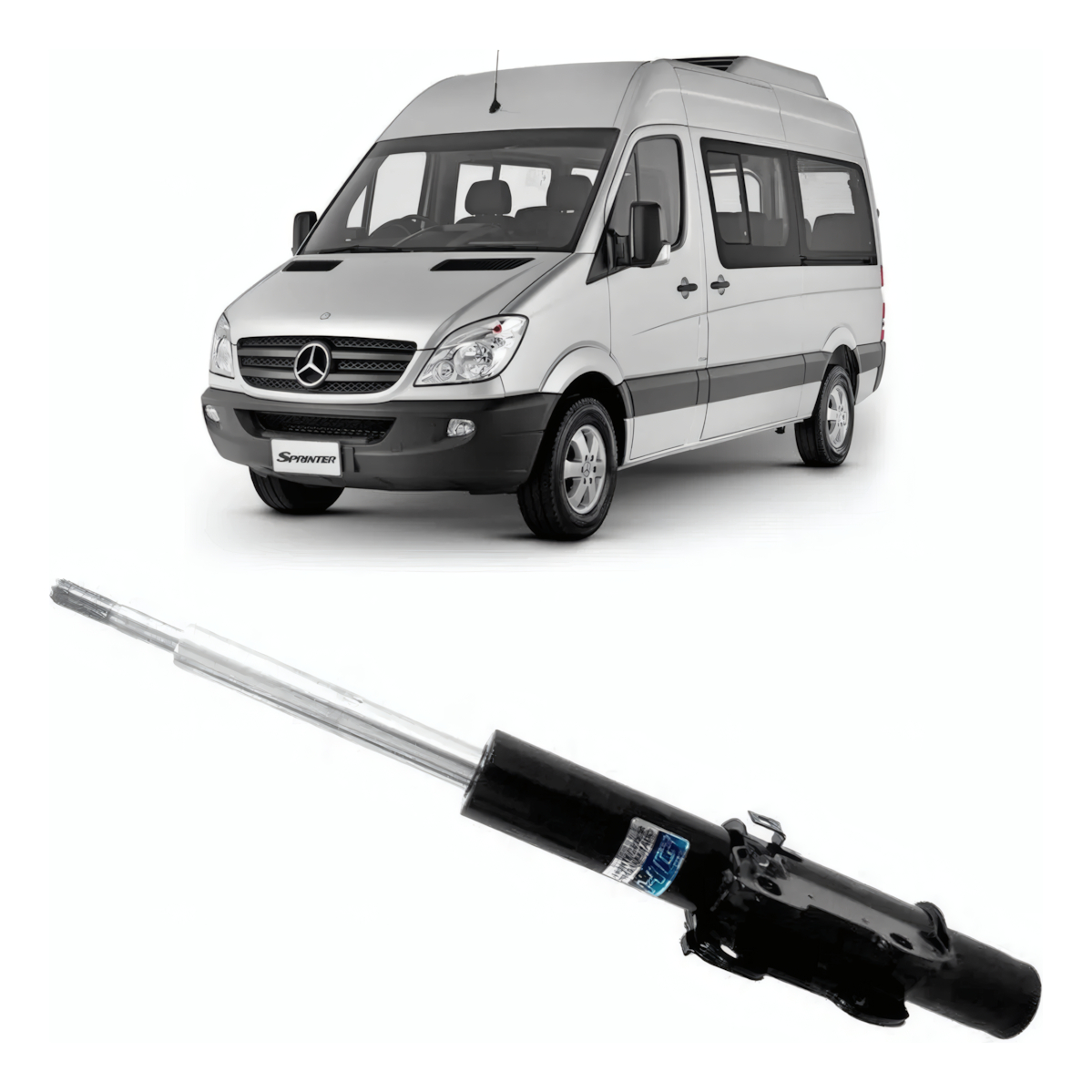 AMORTECEDOR DIANT. DIR. / ESQ. MBB SPRINTER 515 - HG41279